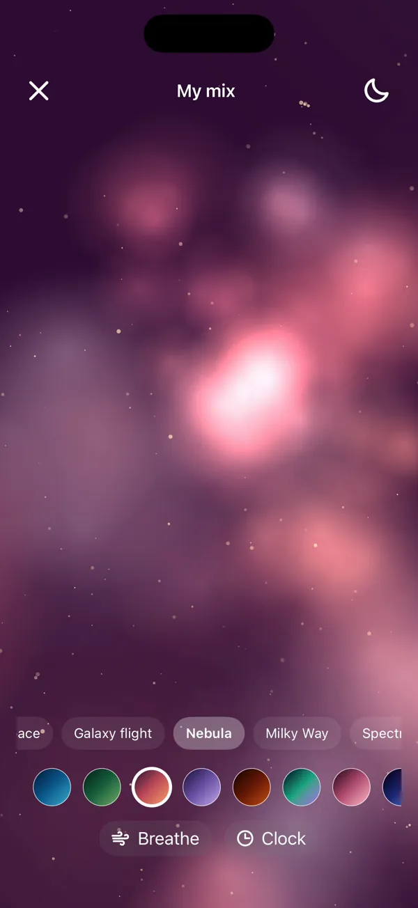 Nebula visual